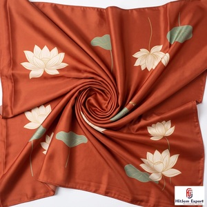 Bufanda Corta de Lujo con Estampado Personalizado, Fabricante Textil OEM ODM, Etiqueta Blanca, Proveedor de Accesorios de Moda de Marca Privada - Product Image 1