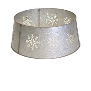 Collier d'arbre en métal pour arbre de noël décoration de la maison ornement de noël artificiel collier d'arbre - Product Image 2