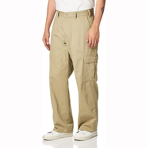Pantalon cargo décontracté pour homme pas cher - Imperméable 100% coton, design multi-poches pour le travail et les voyages - Product Image 2