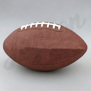 Official Size American Football <b>Ball</b> PU Leather Durable Training & Match Rugby Style <b>Ball</b> - Product Image 5