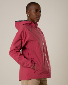 Veste de pluie pour femmes, imperméable, coupe-vent, légère, à capuche, veste de sport respirante, vêtements de pluie d'extérieur pour le vélo et la course à pied - Product Image 4