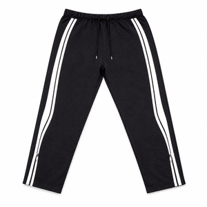 Pantalon Baggy Homme en Gros, Pantalon de Survêtement Rayé Ample à Jambes Larges, Style Streetwear, en Polaire avec Plis sur le Devant, en Toile, Personnalisable OEM - Product Image 1