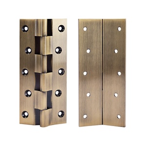 6" x 3.0mm Solid Brass Door Hinge Premium Heavy Duty Butt Hinge - Product Image 1