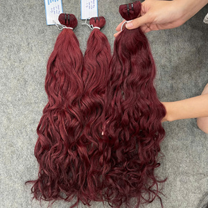 Trame de cheveux humains teints en vietnamien, extensions de cheveux colorés en gros, doux, sans perte, sans enchevêtrement, prix d'usine - Product Image 1