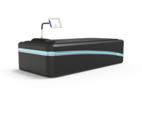 Lit de massage multifonctionnel thermique et aquatique pour usage domestique et professionnel en salon, idéal pour hôtels et salons.