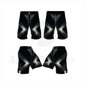 กางเกง MMA คุณภาพสูงสำหรับผู้ชาย OEM แบบปรับแต่งได้ กางเกง MMA พิมพ์ลายแบบ Sublimated คุณภาพสูง กางเกง MMA คุณภาพสูงสำหรับผู้ชาย - Product Image 2