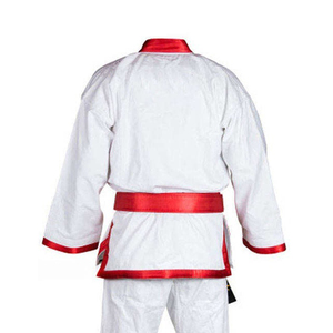 Uniformes de Taekwondo BJJ de Alta Calidad, Tela Transpirable de Poliéster/Algodón de 360g, Personalizables con Logotipo Frontal para Hombres Adultos - Product Image 4