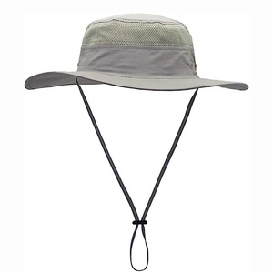 Custom Sun protection Mesh <b>Cap</b> Quick Dry Outdoor Sun <b>Hat</b> Bucket <b>Hats</b> for Men and Women - Product Image 1
