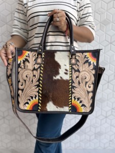 กระเป๋าหนังวัวขนสัตว์สำหรับผู้หญิงใช้ได้หลากหลายดีไซน์ไม่เหมือนใคร - Product Image 5