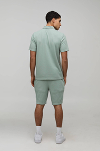 Top Selling Men's Plain Summer Polo T Shirt <b>Set</b> Breathable Custom Logo Cotton Street Wear Fitness Wear Lightweight Quick Dry - Product Image 2