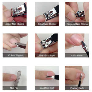 Vente en gros de 10 pièces ZARNAB SURGICAL, acier inoxydable allemand durable, plaqué or rose, outils professionnels de soin des ongles, manucure - Product Image 6