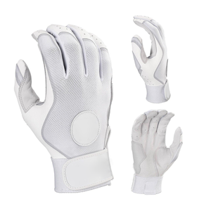 Premium Custom Baseball Batting Gloves Soft Leather Palm Comfortable Wrist Support Sports Gloves for Baseball and Softball <b>Games</b> - Product Image 5