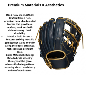 Fabricant OEM ODM Gants de baseball en cuir de qualité supérieure personnalisés, gants d'entraînement de softball professionnels pour adultes et jeunes - Product Image 3