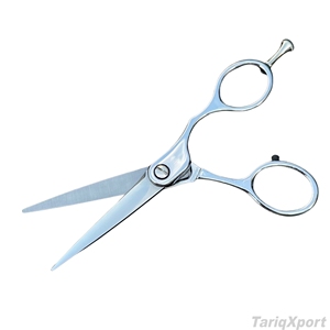 Ciseaux de coiffure professionnels pour salon, 4,5 pouces, acier inoxydable 440C, lame tranchante, vis de réglage - Product Image 5