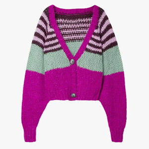 Custom College <b>Cardigan</b> <b>Sweater</b> Long Sleeve <b>Cardigan</b> with Embroidery logo Knitted <b>Sweater</b> <b>Cardigan</b> - Product Image 4
