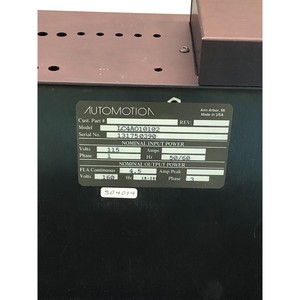 Contrôle de moteur DC BL Automotion LC4AO10102, ATS - Équipements et pièces semi-conductrices d'occasion fiables à l'échelle mondiale - Product Image 6