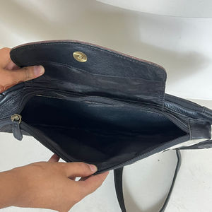Bolsos de cuero para senderismo hechos a mano para mujer, bolsos de hombro tipo bandolera pequeños de piel de vaca, bolsos de pecho informales de cuero genuino para teléfono - Product Image 5