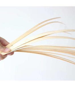 Natural <b>Bleached</b> 2mm 3mm Peel Skin Rattan Peels Natural Cane Weaving Strip Rattan Webbing Material for Repair Furniture Chair - Product Image 2