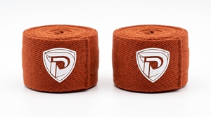 ผ้าพันมือฝ้ายสีส้ม ป้องกันการบาดเจ็บ สำหรับฝึกซ้อมมวยไทย MMA ขนาด L - Product Image 1