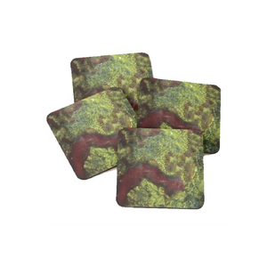 Hot <b>Sale</b> High quality Dragon Bloodstone coaster crystal stone Square gemstone coaster <b>for</b> Table Drink with Coffee Stand <b>home</b> - Product Image 4