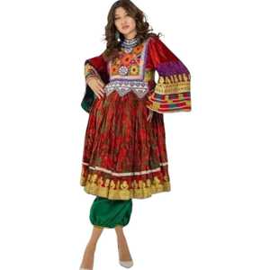 Vestidos Afganos de Moda 2026 para Mujer, Conjuntos de Vestidos Transpirables Multicolores hasta la Rodilla, Tallas y Colores Personalizados, Ropa de Boda - Product Image 1