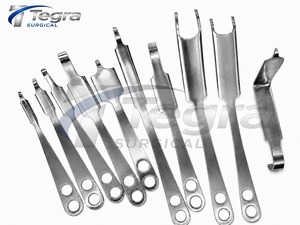 Ensemble de rétracteurs de hanche chirurgicaux Tegra de qualité supérieure, 10 pièces, instruments de chirurgie orthopédique, kit chirurgical en acier inoxydable, CE ISO - Product Image 4