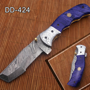 New 2026 OEM Based Customized Handmade Stainless Steel Fixed Blade <b>Clip</b> Point Pocket Knife Wood Handle DIY Grade Outdoor Tracker - Product Image 3