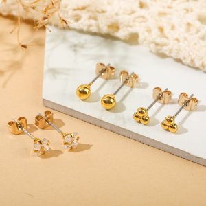 Orecchini a perno alla moda ed eleganti, comodi da indossare in molteplici occasioni, vestibilità sicura che non si staccano, migliorando lo stile - Product Image 3