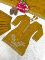 Trajes Sharara de Diseñador para Mujer 2025, Ropa Pakistaní para Niñas, Últimos Modelos Punjabi con Talla Personalizada, Precio Bajo, Elegantes