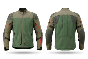 เสื้อแจ็คเก็ตมอเตอร์ไซค์ประสิทธิภาพสูง กันน้ำ ระบายอากาศได้ดี สายรัดปรับได้ กระเป๋าซิป ดีไซน์ทนทานและมีสไตล์ - Product Image 3