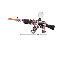 Juguete de Pistola AK 47 en Oferta de Toyhome, Pistola de Juguete de Asalto de 56 cm, Pistola de Juguete con Balas, Juego Deportivo al Aire Libre