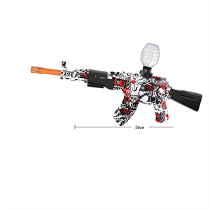 Toyhome Vente Flash <span class=keywords><strong>AK</strong></span> <span class=keywords><strong>47</strong></span> Pistolet Jouet d'Assaut 56cm Lanceur de Billes Jouet Pistolet à Billes Jeu de Tir Sportif en Plein Air - Product Image 2