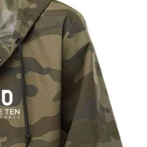 Water Resistant Full Zip Hooded <b>Coaches</b> Jacket Breathable Lightweight Windbreaker Outerwear for Outdoor Sports Casual and Travel - Product Image 6
