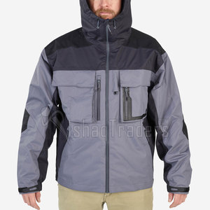 Veste de pêche de haute qualité 100% polyester, séchage rapide, respirante, vêtements de pêche, veste de pêche - Product Image 2
