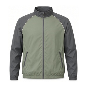 Chaqueta Anorak de Dos Tonos con Bloques de Color, Duradera, Transpirable, Impermeable, Chaqueta Cortavientos Informal para Hombre - Product Image 3