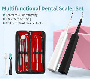 Kit de Higiene Dental: Raspador, Palillo de Dientes, Espejo Bucal, Pinzas, Implantes Dentales, Acero Inoxidable, Agarre Ergonómico Manual, Clase I CE - Product Image 3