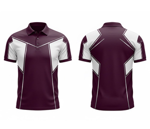 Full Print Sublimation Polo Shirt Manufacturer Supplier Durable Stitching for Men Women Youth Quick-Dry Dry-Fit Active - Product Image 2