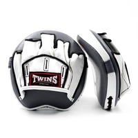 Pads d'entraînement de boxe personnalisés en gros de haute qualité, OEM, pour entraînement professionnel, Twins Focus Mitts, en cuir véritable