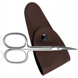 Tijeras para Uñas con Estuche de Cuero, Acero Inoxidable, Precio al por Mayor, Novedad 2023 - Product Image 3