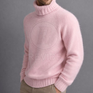 Suéter Casual de Invierno Tejido, Estilo Moderno, Transpirable, Suave al Tacto, 100% Algodón/Lana, Logotipo Frontal, Uso Diario, Cómodo - Product Image 6