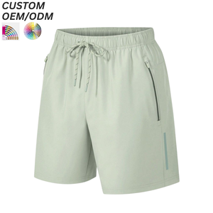 Shorts de Baño para Hombre, Cintura Media, Sólidos, Casuales, Ligeros, Transpirables, con Logotipo Personalizado, Soporte OEM ODM, Marcas al por Mayor - Product Image 6