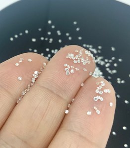 Petits diamants CVD ronds brillants de 1,2 mm - 2 mm, de qualité DEF, pureté VVS, pour la fabrication de bijoux en gros - Product Image 5