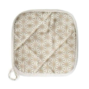 Al por mayor de fábrica: Nuevo protector de olla cuadrado de diseño clásico, ecológico, de lino 100% algodón, resistente al calor, en blanco para sublimación. - Product Image 4