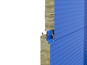 Thân thiện với môi đá len cách nhiệt Tường Bánh Sandwich Panel cho bên ngoài bức tường trong xây dựng văn phòng công nghiệp & hậu cần kho - Product Image 3