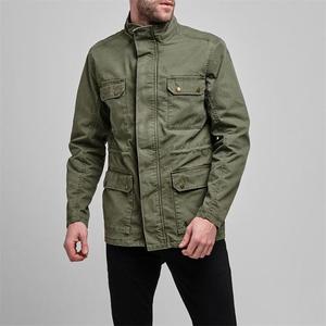 เสื้อแจ็คเก็ตทหารแบบพาร์กาสำหรับผู้ชาย - Product Image 5