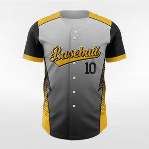 Camiseta de Béisbol Personalizada con Diseño de Cardigan, Manga Corta, Unisex, Transpirable, con Nombre del Equipo, para Competencia de Béisbol - Product Image 6