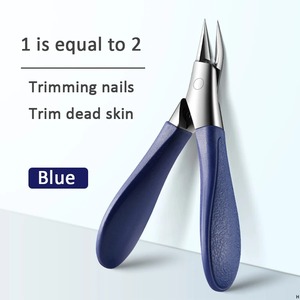 Cortauñas para Uñas Encarnadas, Cortauñas Angulados para Uñas Gruesas, Cortauñas con Hoja Curva Inclinada, Herramienta para Aliviar el Dolor de Uñas Encarnadas - Product Image 1