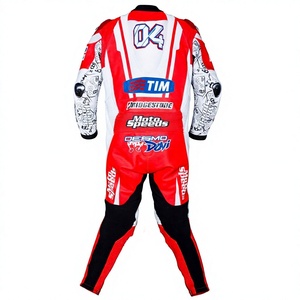 Combinaison de course moto Andrea Dovizioso MotoCP Rucati, combinaison de course moto une pièce, armure professionnelle de niveau 2 CE, combinaison/Traje - Product Image 2