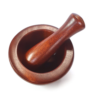 Mortero y Pilón Tradicionales de Madera para 178 Especias, Ecológicos, Manuales - Product Image 6