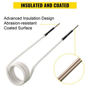 Kit di 8 Bobine per Riscaldatore a Induzione di Varie Lunghezze, Strumento Resistente al Calore per Bobine di Accensione per Vari Scopi - Product Image 5